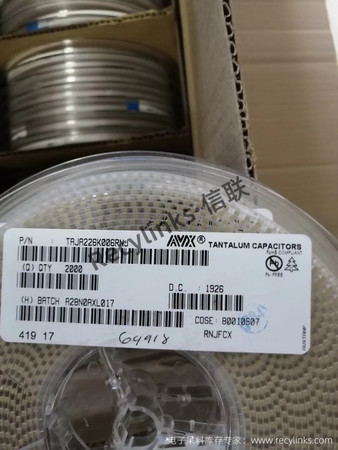AVX钽电容TAJA226K006RNJ信联回收