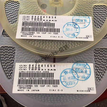 信联回收NICHICON品牌钽电容