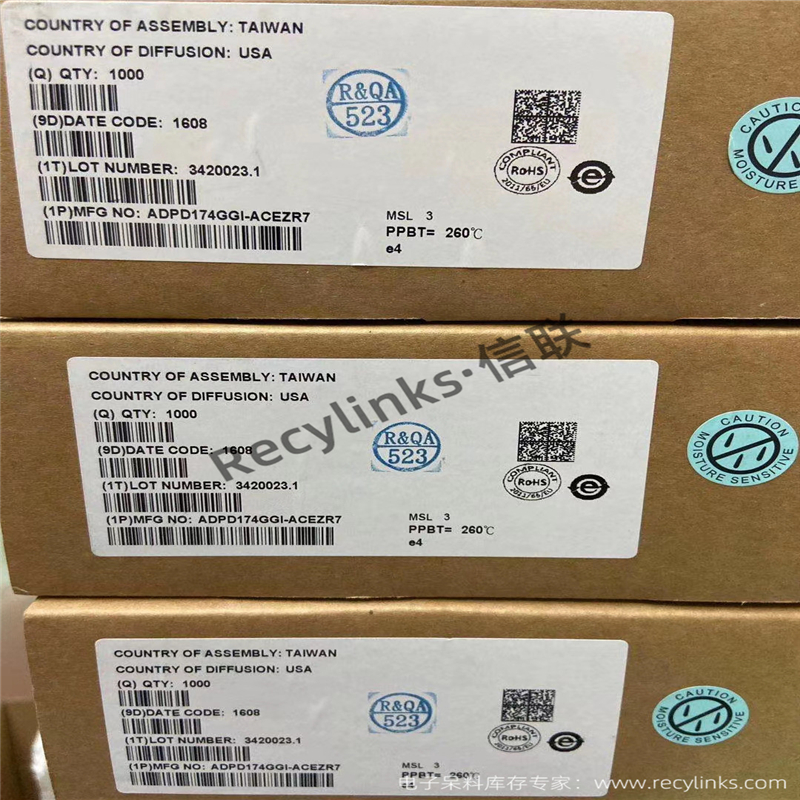 ADI亚德诺ADPD174GGI-ACEZR7回收-recylinks.com
