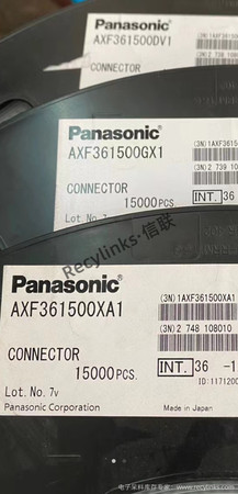 松下接插件AXF361500GX1信联回收