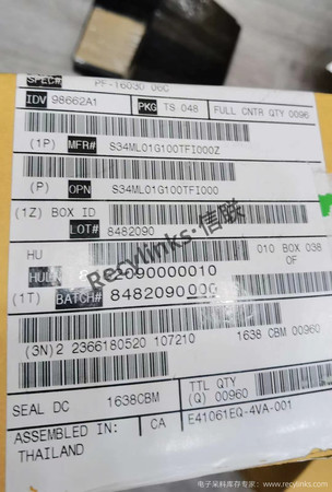 SPANSION全系列回收S34ML01G100TFI000-recylinks·信联