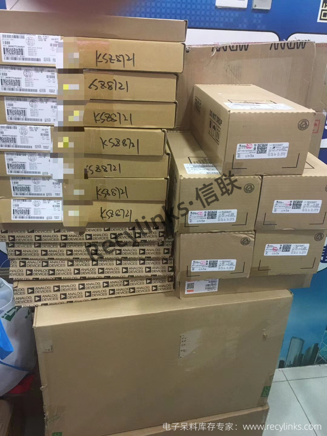 ADI亚德诺德州仪器TI代理库存回收-Recylinks.com